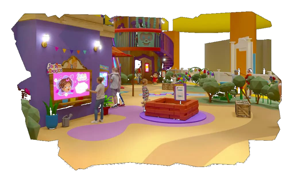 Parque da Mônica nova atração vamos brincar